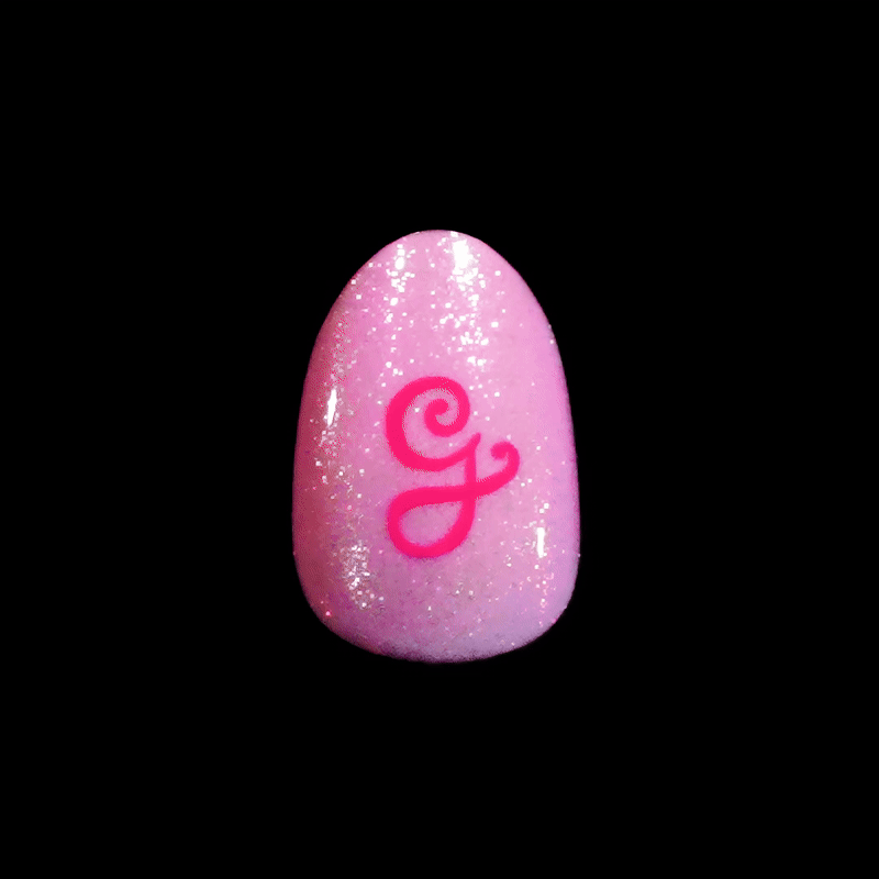 WICKED X Kiss | Glinda Goodness | Design, Pink, Short, Almond
